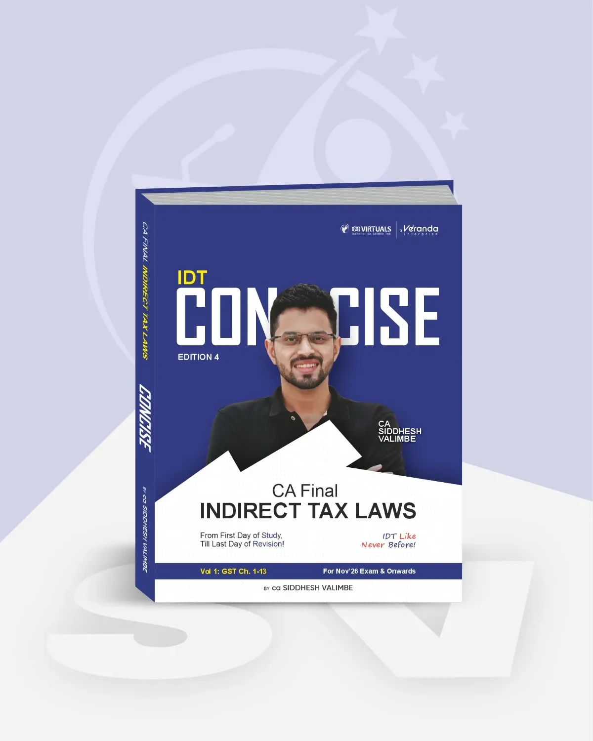 CA Final IDT Concise (Concept Books) for Nov 26 by CA Siddhesh Valimbe CA Final - IDT Concise (Concept Books) by CA Siddhesh Valimbe for Nov 26 Exams
