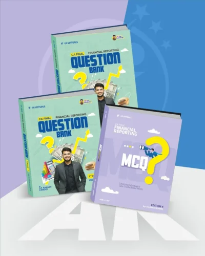 CA Final - Financial Reporting FR Question Bank with MCQs (New Scheme) 9th Edition by CA Aakash Kandoi for Nov 26 Exams