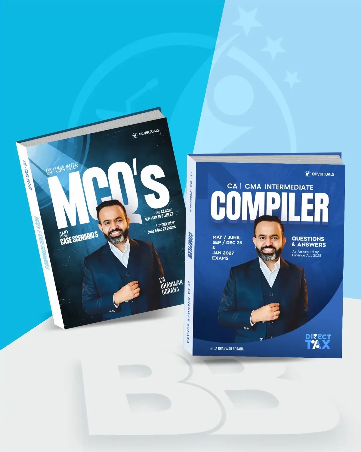 BB Sir Compiler Book CA Inter CA/CMA Inter - Direct Tax Q/A Compiler & MCQ Book by CA Bhanwar Borana for Sep 26, Dec 26 & Jan 27 Exams