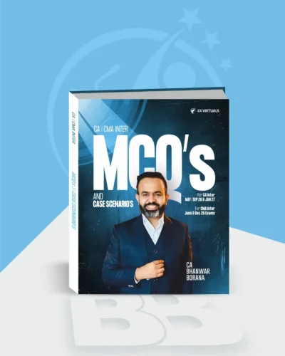 CA/CMA Inter - Direct Tax (MCQ Book) by CA Bhanwar Borana for Sep 26, Dec 26 & Jan 27 Exams