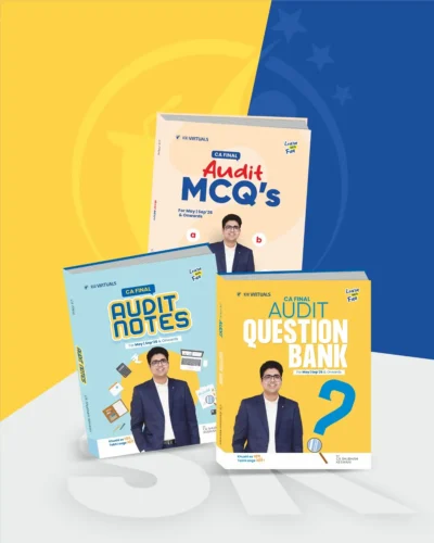CA Final - Audit Notes and Question Bank With MCQ Combo (New Scheme) by CA Shubham Keswani for Nov 26 Exams