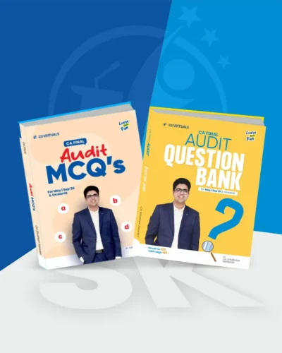 CA Final - Audit Question Bank with MCQ (New Scheme) by CA Shubham Keswani Applicable for Nov 26 Exams