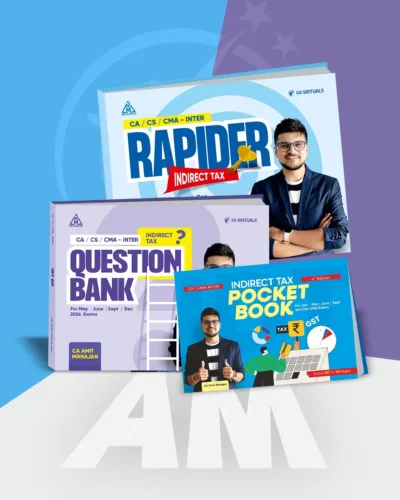 CA/CMA/CS - Inter/Executive - IDT (All Book Set - Exam Kit) by CA Amit Mahajan for Sep 26 & onwards
