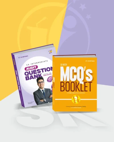 CA Inter - Audit Question Bank & MCQ Booklet by CA Shubham Keswani Applicable for Sep 26 Exams