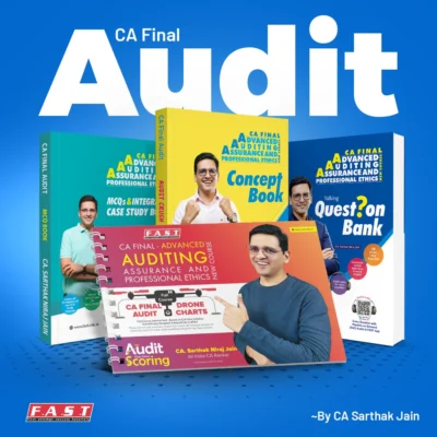 CA Final - Audit Books (All Book Set) by CA Sarthak Jain