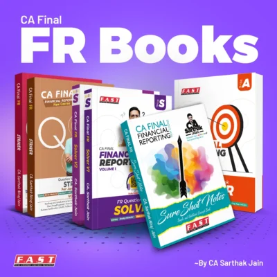 CA Final - FR Books (All Book Set) by CA Sarthak Jain