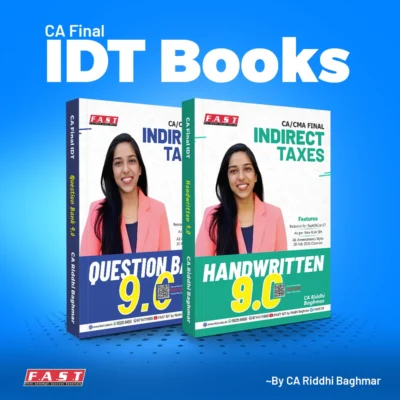CA Final - IDT Books (Handwritten Concept Book & IDT Question Bank) by CA Riddhi Baghmar