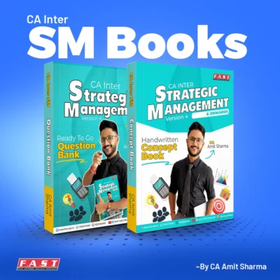 CA Inter - SM Books (All Book Set) by CA Amit Sharma
